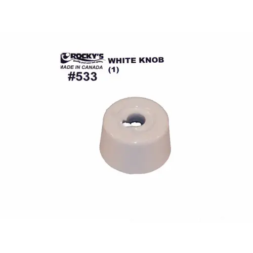 Rocky's Reel Systems 533 White Knob