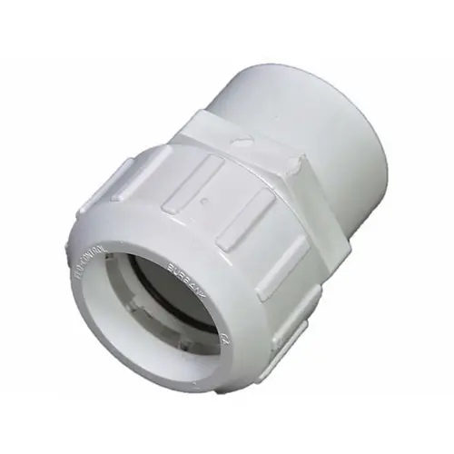 2" Cts Female Adapter With Flo-locheck White