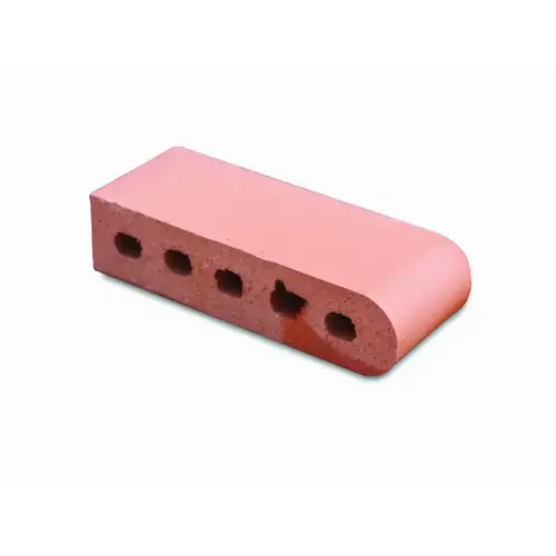 Pacific Clay Brick Products 074571400 9" Bkrs-9 Royal Saltillo Cored Bullnose Coping