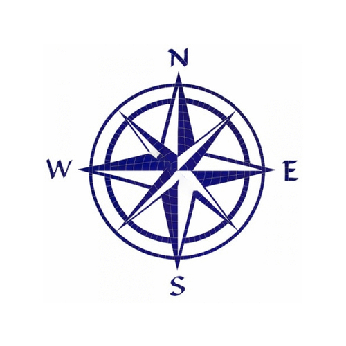 60x60 Compass Rose