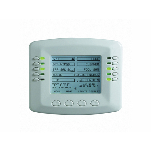 White Intellitouch Indoor Control Panel