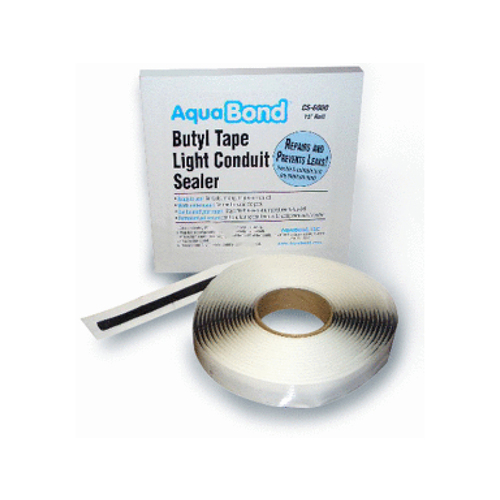 Aquabond Adhesive CS-6000 15' Black Rubber Butyl Tape