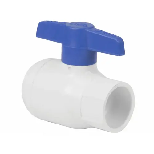 4"s Pvc Utility Ball Valve White