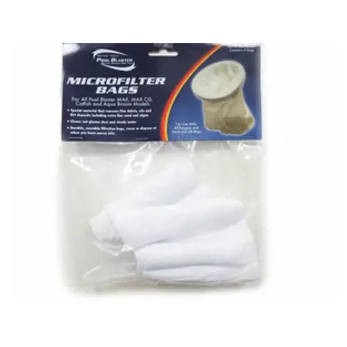 5/pk Broom/ Cat/ Max/ Cg Micro Filter Bag