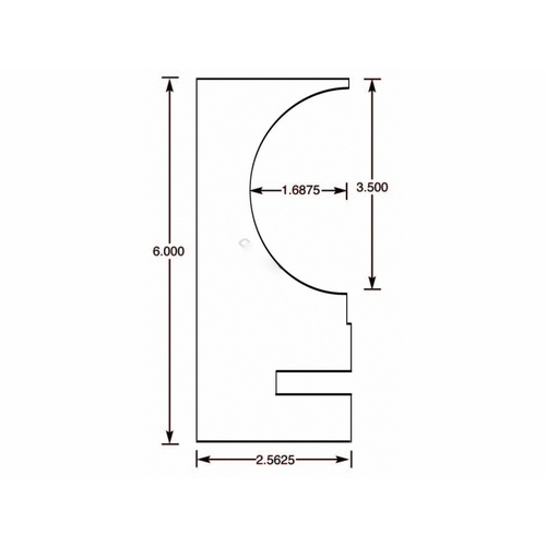 Stegmeier 17CF122 8' Sandstone W/ Tie Wire & Gry Tile Strip Gray - pack of 10