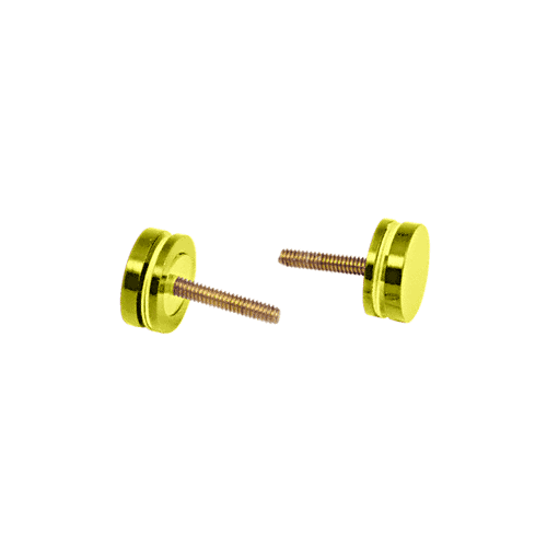 Gold Plated Replacement Washer/Stud Kit for Single-Sided Solid Pull Handle