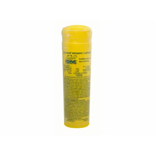 King Technology 01-14-3824 Yellow Spa Frog Bromine Cartridge