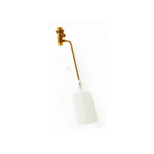 Control Devices LLC RM153BK Float Valve Assy W/6" Ext. Arm White/Gold