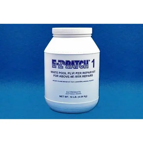 10 Lb E-z Patch 1 Pool Plaster Repair White