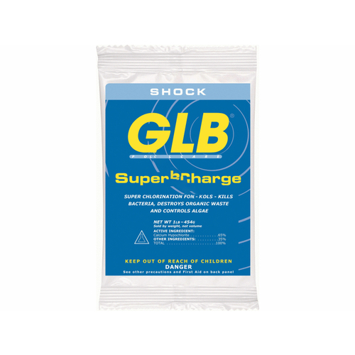 GLB 71428A 24/cs 1# Super Charge Cal-hypo Shock White