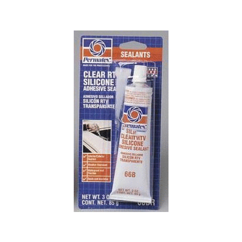 American Granby 80050 3 Oz 66b Silicone Adhesive Sealant Clear