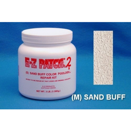 E-Z Products EZP-011 3 Lb E-z Patch 2 Pool Deck Repair Sand Buff