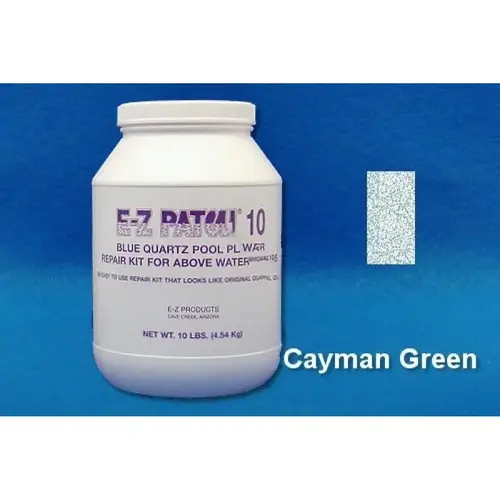 10 Lb E-z Patch 10 Quartz Plaster Repair Cayman Green