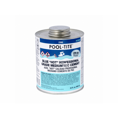 Oatey Supply Chain Services Inc 2336S Qt Pool-tite Blue Glue