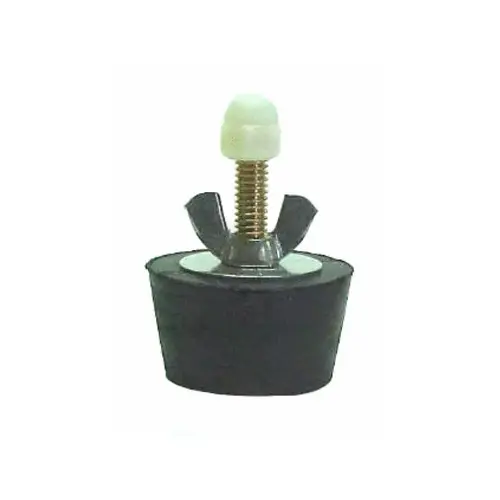 #6s 1" Ftg Winter Plug W/ Ss Wingnut