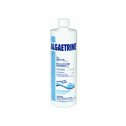 1 Qt Algaetrine Algaecide Blue