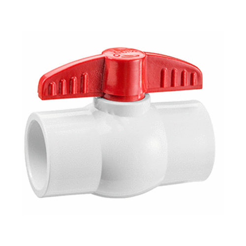 Magic Plastics 0250-30 3" Slip X Slip Ball Valve White