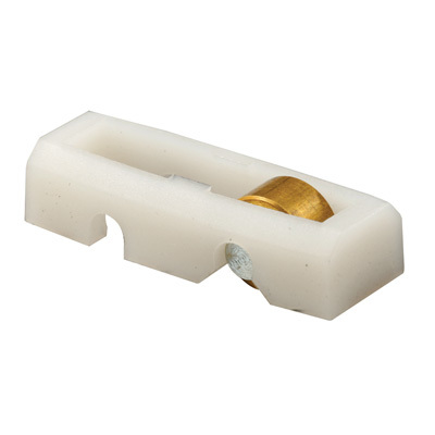 Sliding Window Roller with 7/16" Brass Wheel for Capitol Windows 600 Series - Pair