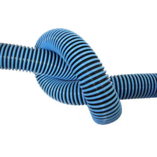 1.25"x35' Blue Aqua-flex Vac Hose W/ Swivel