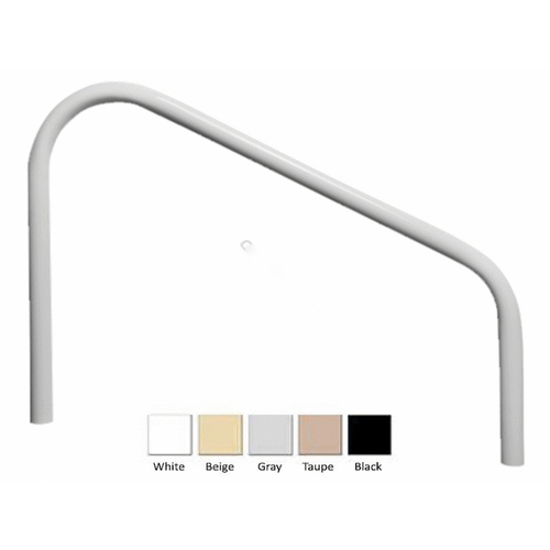 Saftron DR-240-T 40" Taupe 2-bend Deck Mount Handrail Pair