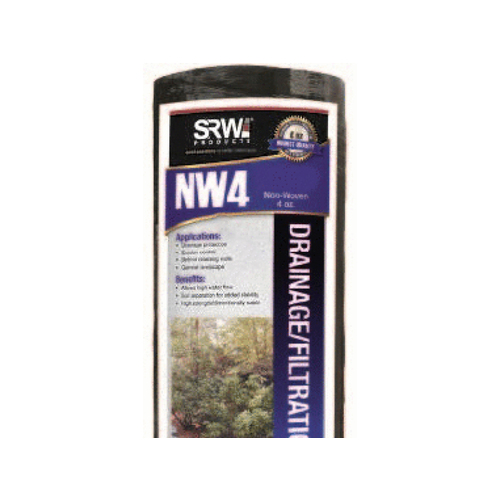 SRW PRODUCTS FNW4 04100 4x100 4oz Nw Drainage/ Filtration Fabric