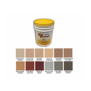 Xcel Surfaces 536971 5gal Tea Cream Top Coat