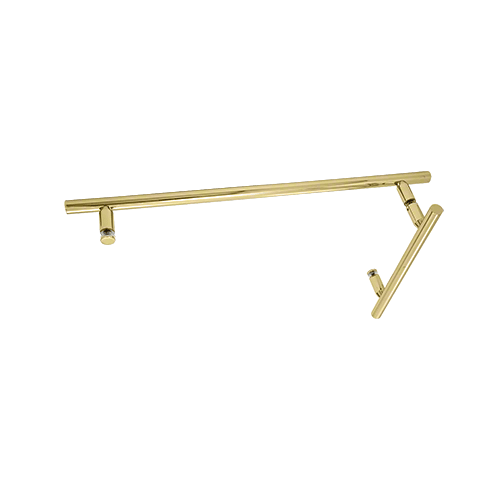 Brass 8" x 18" LTB Combo Ladder Style Pull and Towel Bar