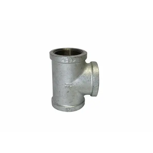 1.50" Tee Galvanized, Color: Galvanized, Size: 1.50"