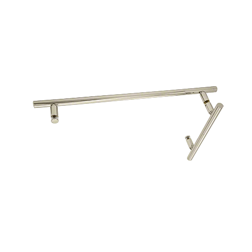 Polished Nickel 8" x 18" LTB Combo Ladder Style Pull and Towel Bar