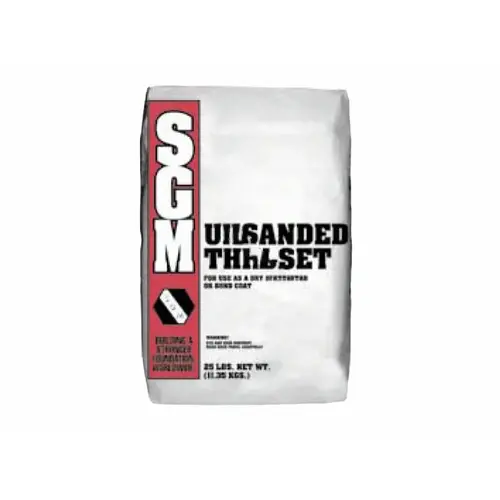 25 Lb Bag White 711 Unsanded Thin-set Dry-set Portland Cement Mortar