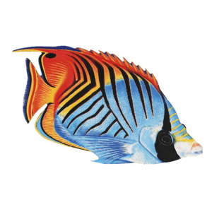 Custom Mosaics PORC-TF25-5 5" Threadfin Butterfly Fish
