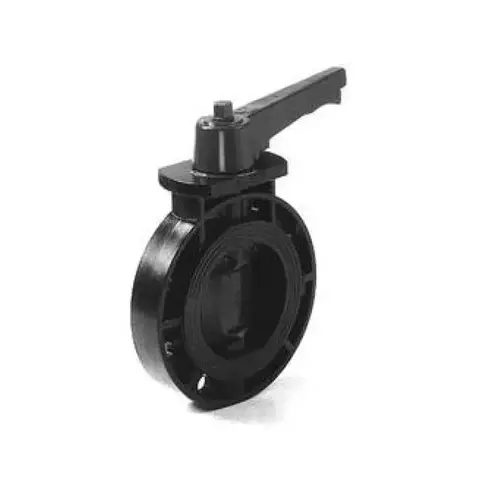 Butterfly Valve Epdm Pvc 3" Black