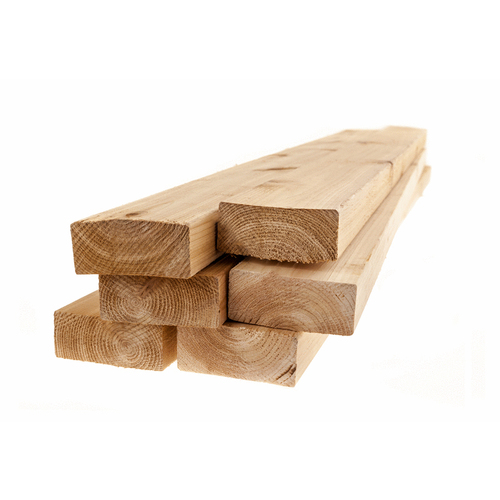 BOISE CASCADE BLDG MATERIALS 0545208 2"x4"x8' Appearance Grade Rough Western Red Cedar