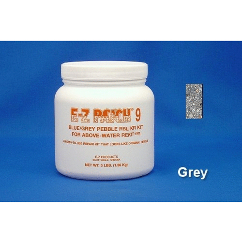 E-Z Products EZP-227 3 Lb E-z Patch 9 Pebble Plaster Repair Gray