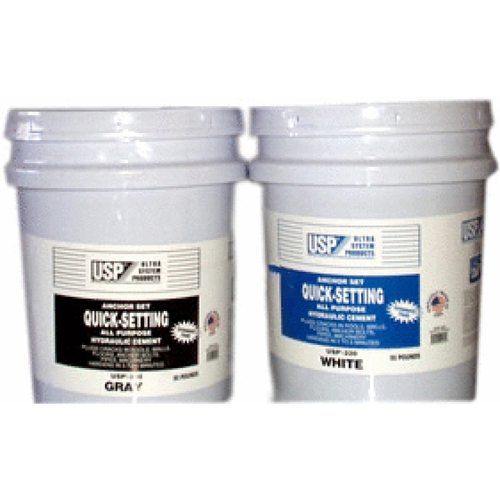 Ultra System Products USP-220W1GL 10# Hydraulic Cement Wht 1 Gl White