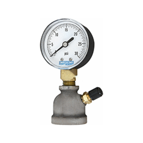 2" 0-60psi Gas Mount Pressure Gauge