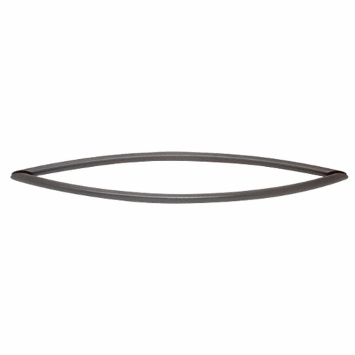 CRL CSH24X240RB Oil Rubbed Bronze 24" Crescent Style Back-to-Back Towel Bars
