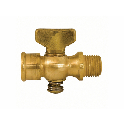 JONES STEPHENS CORPORATION A11-008 0.25" Brass Petcock Air Valve