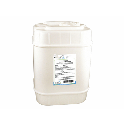 Great Lakes Bio Systems Y240-001-5G 5 Gal Orb-3 Spa Enzymes Non-foaming Pail Translucent Light Amber