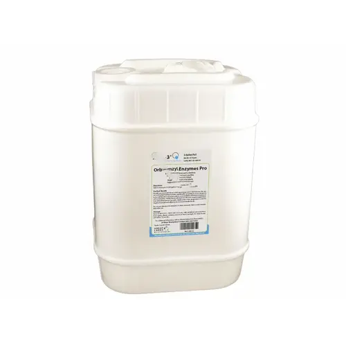 5 Gal Bottle Pool Enzymes Pro Translucent Amber