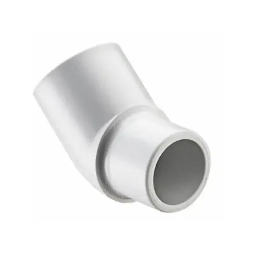 4"spgx4"s Sch40 Pvc Street 45 Ell White