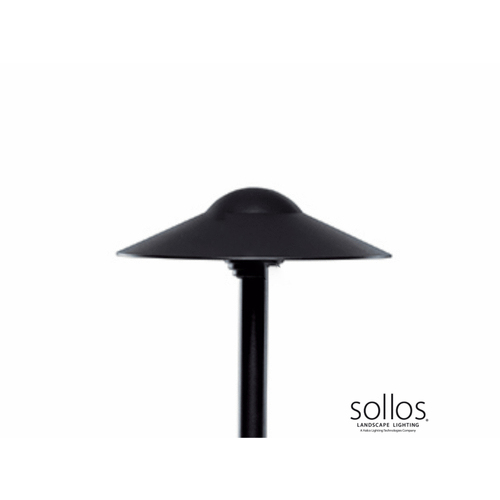 Halco 915028 Pdo083-tb-15 Path Dome Hat Textured Black 15"stem W/o Led