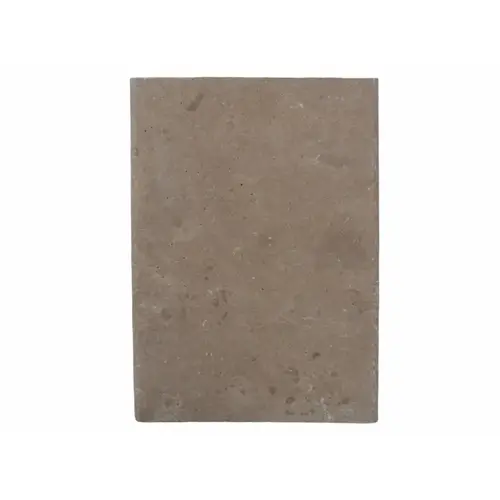 FBR Marble 310-151 Mocha Noce Tumbled Dbl Bn Coping Travertine 16x24 3cm