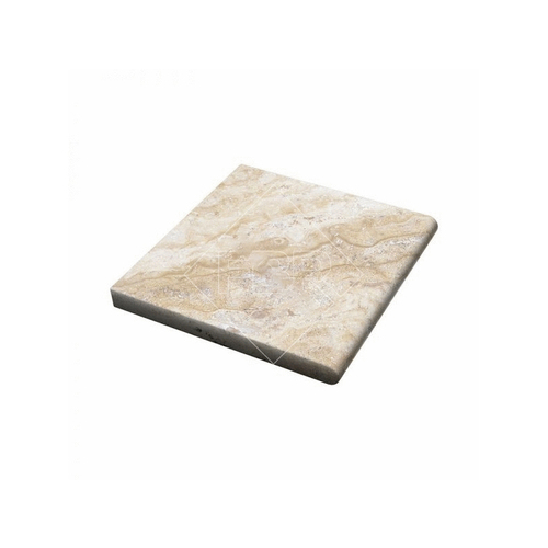 NPT 310-172 12" X 12" 3cm Philadelphia Coping Tumbled Travertine