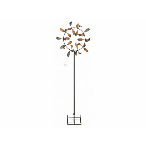 REGAL ARTS & GIFTS 11756 33" Leaves Vortex Kinetic Stake