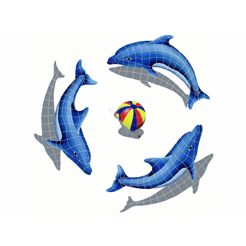 Dolphin Grp Shadow 67x67 With Multi Color Ball