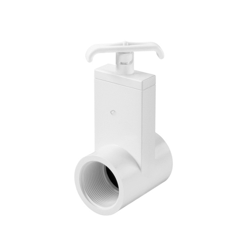 Magic Plastics 0414-15 1" Uni-body Valve Slip X Fipt White