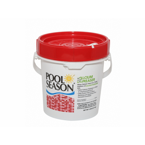 6/lyr 5# Pool Season Calcium Increaser White