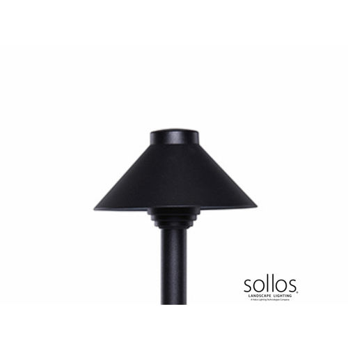 HALCO LIGHTING CORPORATION 910028 Psh055-tb-15 Path Straight Hat 5"hat Txtblack 15"stem W/o Led