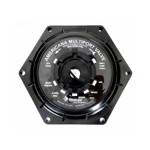 Black 1.5" Sm Mpv Multiport Valve Lid W/ Label